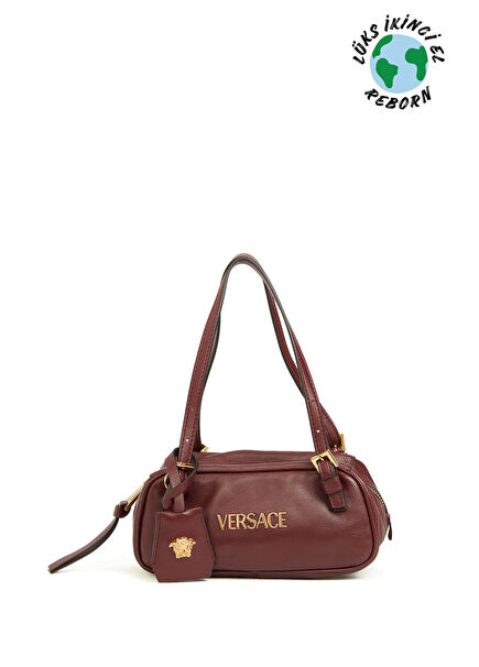 Versace tag bowling bag
