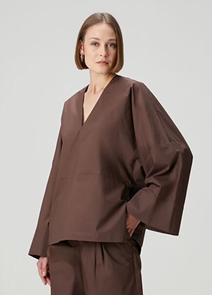 Dana Kahverengi Bluz