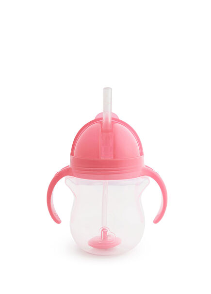 Click Lock Tipped Pink Unisex Baby Training Cup 207 ml