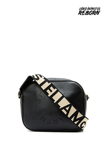 Stella mccartney logo camera bag