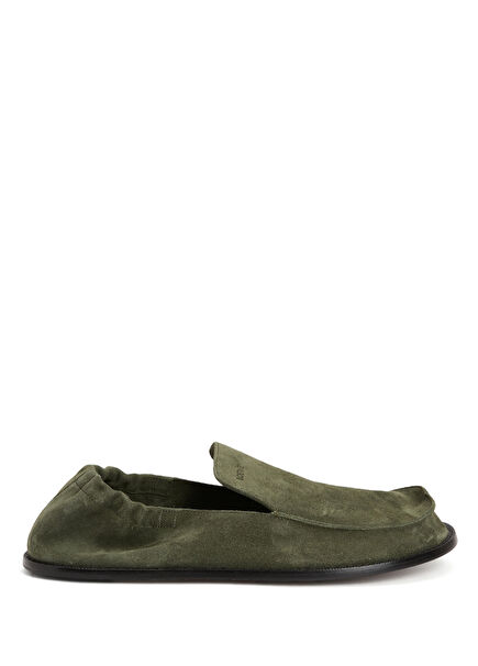 Flex Haki Erkek Süet Loafer