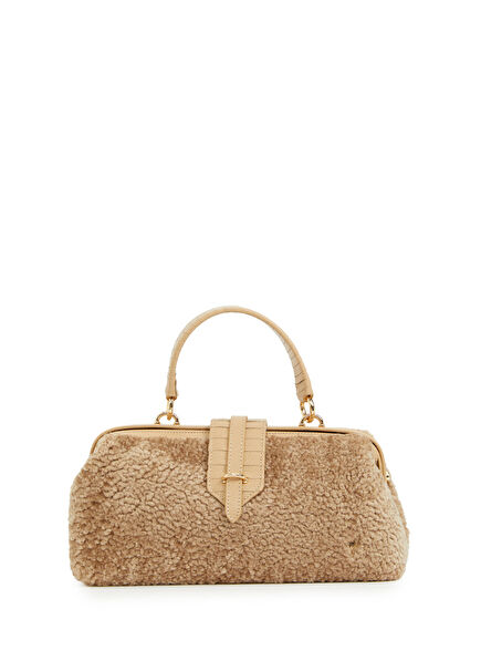 Nubes Sand Women's Leather Bag
