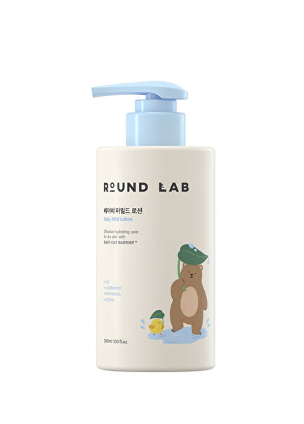 Baby Mild Lotion Nemlendirici ve Bariyer Koruyucu 5 Çeşit Seramidli ve Yulaflı Bebek Losyonu 300ml