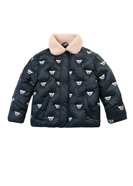 Florus Mavi Unisex Çocuk Ceket