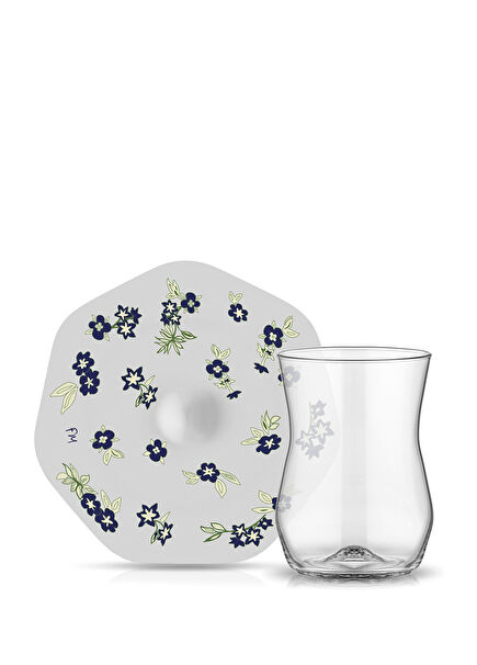 Mislina Cobalt Yemeni 12 Piece Tea Set