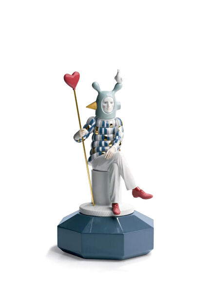 The Lover III White Porcelain Statue