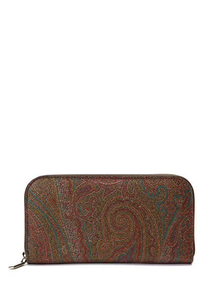 Brown Patterned Men's Wallet