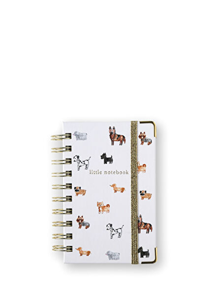 Mini Spiral Woof Lined Notepad