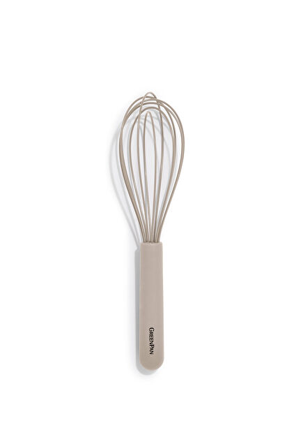 Beige Silicone Whisk