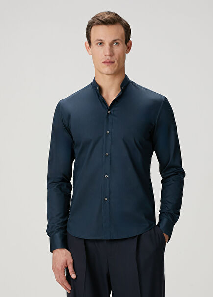 Lacivert Gömlek