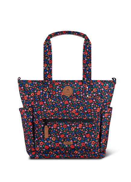 Tote Bag Maupıtı Renkli Orta Boy Kadın Kol Çantası