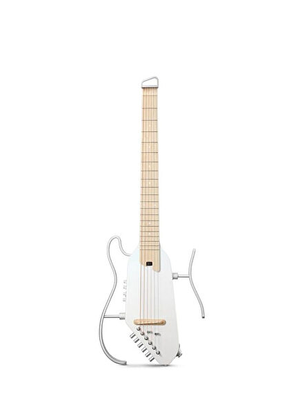 Hush-i Pro Beyaz Elektro Akustik Gitar