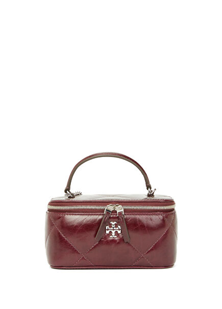 Kira Diamond Dark Burgundy Women's Leather Bag