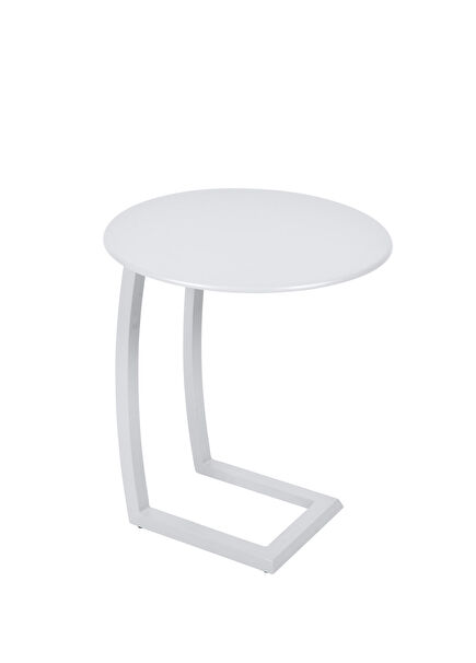 Alize White Side Table