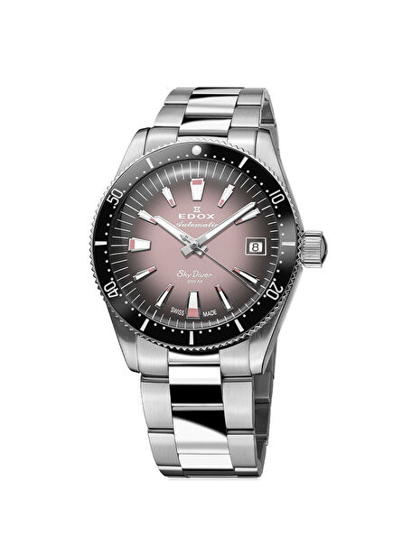 SkyDiver 80131 3NM Ndro Gümüş Metal Erkek Kol Saati