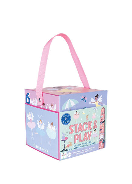 Enchanted Ahşap Figürlü Küpler