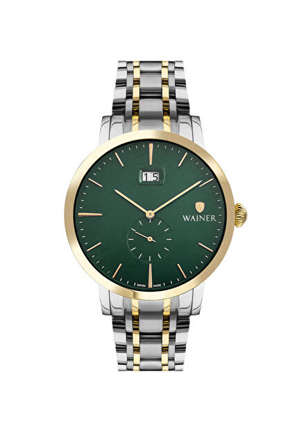 WA.01881-F Gri Çelik Kol Saati