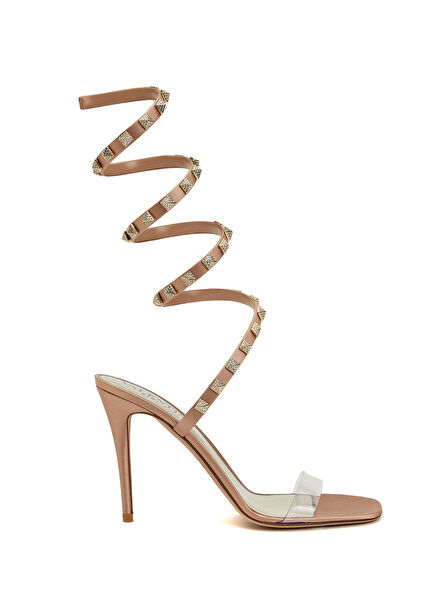 Rockstud Pudra Gece Ayakkabısı