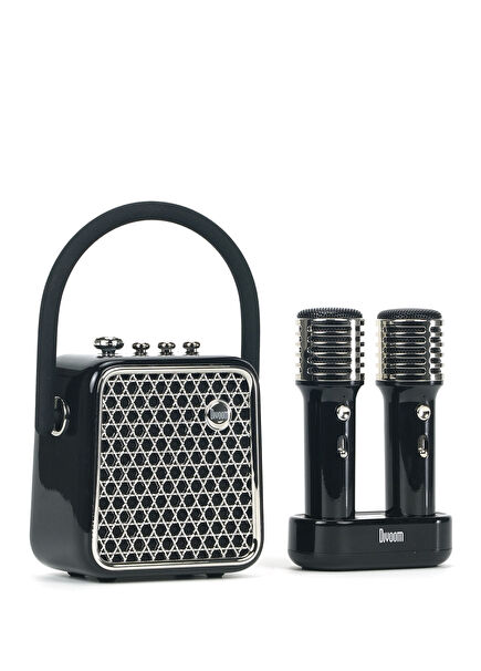 SongBird-SE Siyah Çift Mikrofonlu 18W Bluetooth Hoparlör