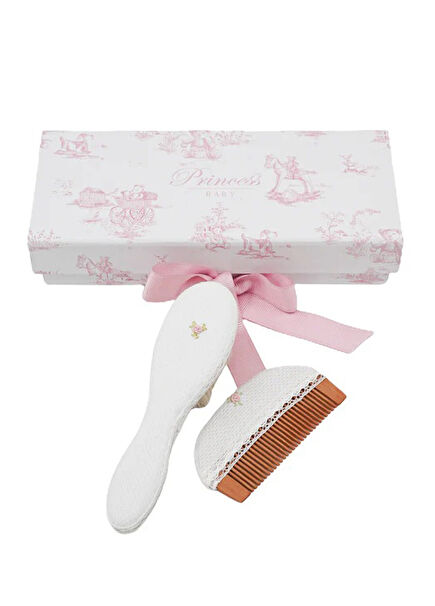 Pink Baby Comb Set