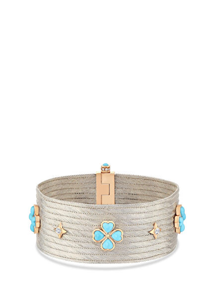 Babylon Diamond Women's Gold Bracelet