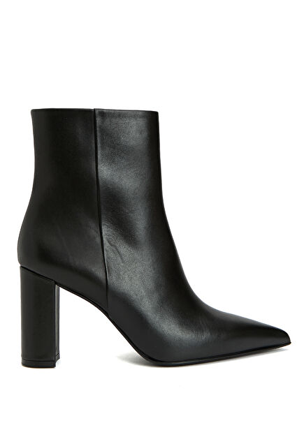 Siyah Kadın Deri Bot