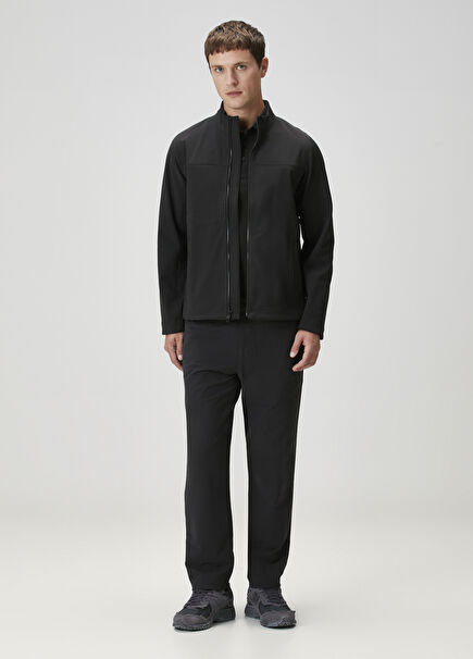 Classic Fit Siyah Pantolon