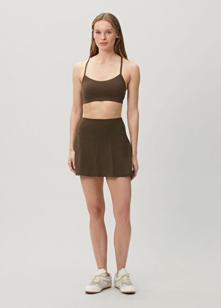 Align High-Rise Brown Skirt