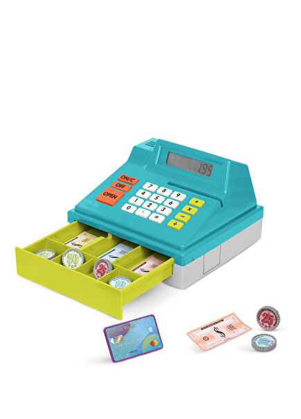 Blue Cash Register Toy Set