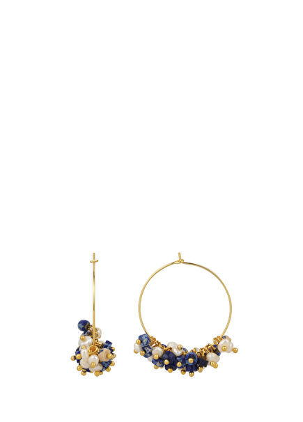 Diana Lapis İnci Kadın Altın Kaplama Küpe