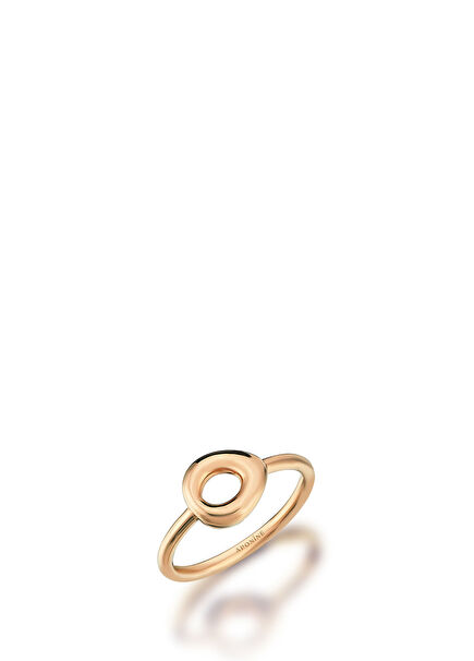 Mini Pebble Kadın Altın Yüzük