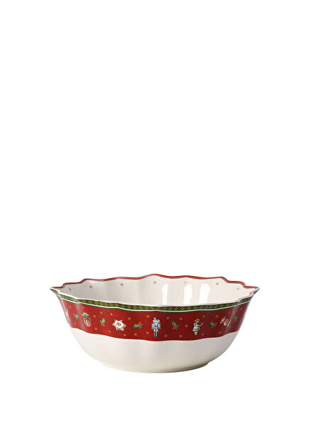 Toy's Delight Christmas Porcelain Serving Bowl
