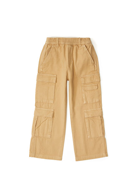 Camel Unisex Çocuk Pantolon