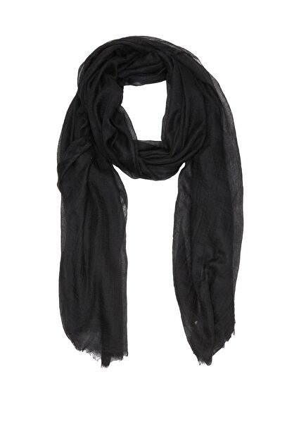 Siyah Kadın Kaşmir Şal