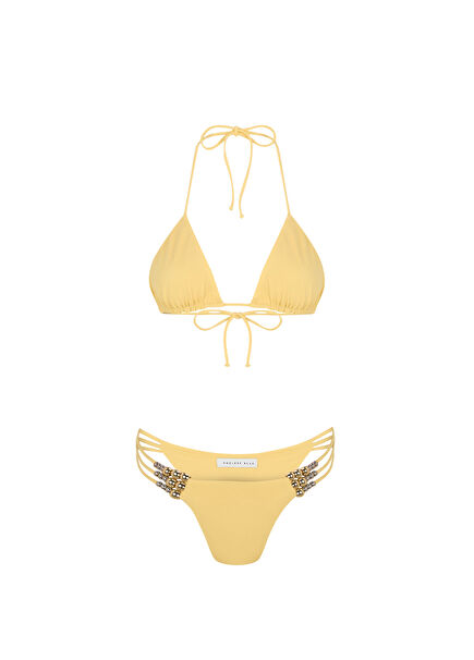 Sun Drops Kendall Sarı Kadın Bikini Takımı