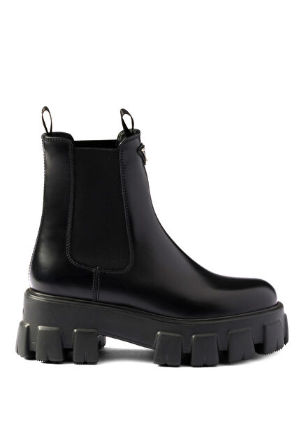 Monolith Brushed Leather Chelsea Boots
