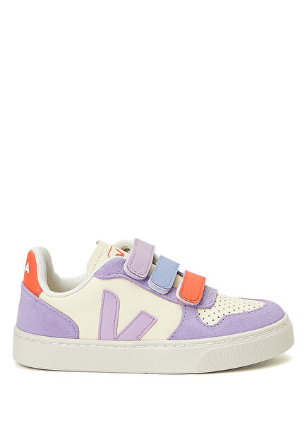 Small V-10 Chromefree Multicolored Leather Sneaker