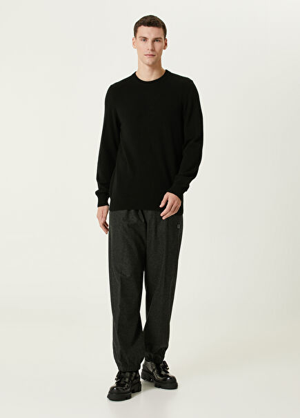 Anthracite Wool Trousers