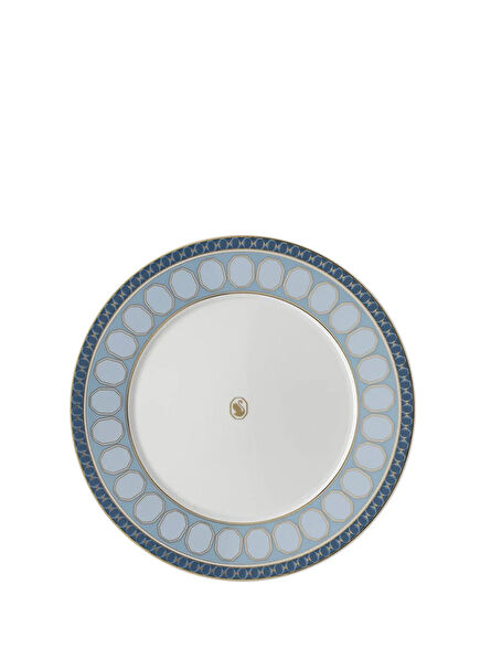 Signum Azure Blue Porcelain Plate