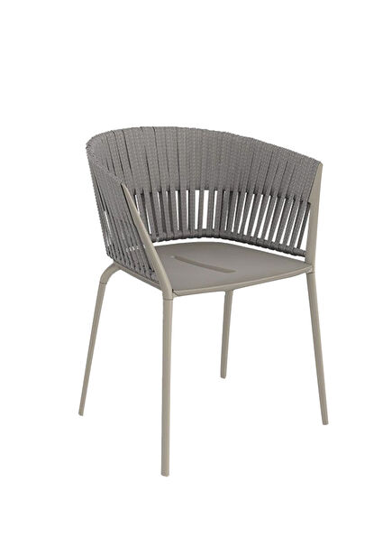 Ria Pearly Gold Arm Chair