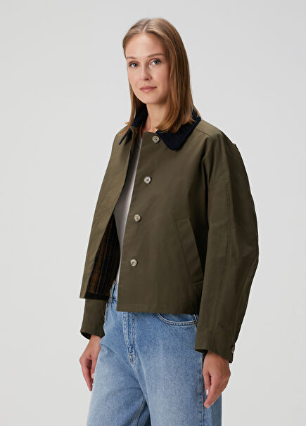 Becca Koyu Haki Ceket