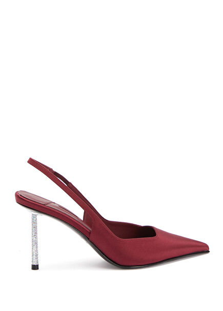 Chanel Amelia Burgundy Heels