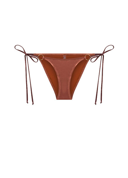 Marco Endless Love Kahverengi Kadın İpli Bikini Altı