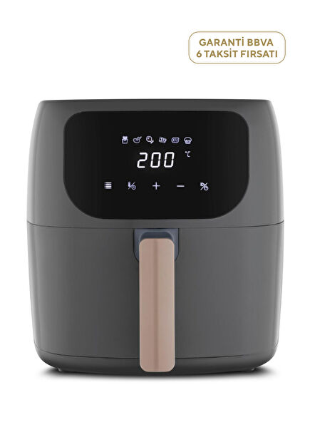 Easy Chefry Gri Sıcak Hava Fritözü Airfryer