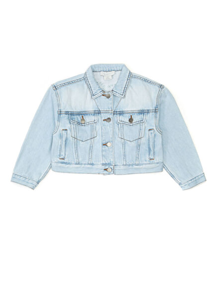 Mavi Kız Çocuk Denim Ceket