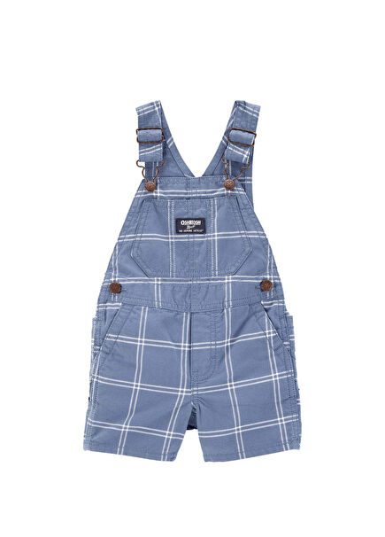 Blue Baby Boy Salopet Shorts