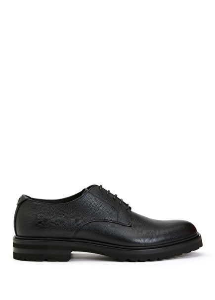 Black Men's Leather Shoes