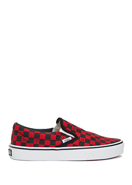 X Vans Kırmızı Siyah Kadın Sneaker