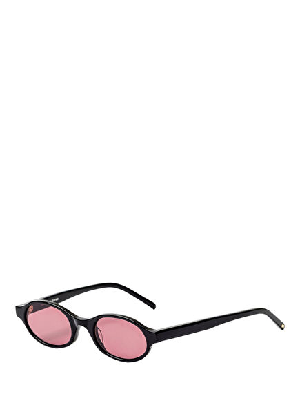 Black Acetate Women's Sunglasses