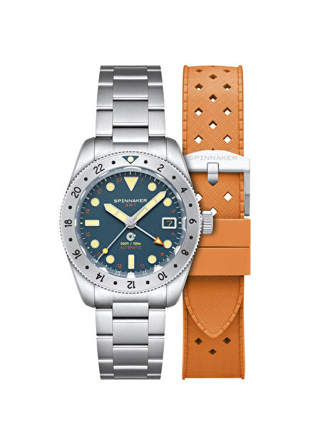 SP-5157-55 Metallic Grey Steel Men's Watch